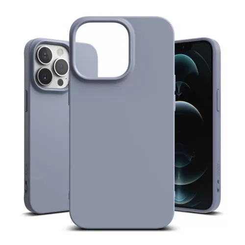 iPhone 13 Pro Max Ringke Air S Ultravékony TPU gél tok szürke (AS55-8809818843128 2 kép