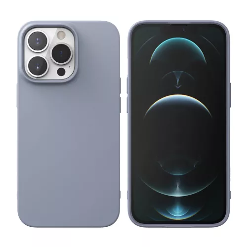 iPhone 13 Pro Max Ringke Air S Ultravékony TPU gél tok szürke (AS55-8809818843128 9 kép