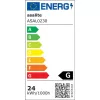 Asalite LED Cseppálló Lámpa IP65 24W 4000K (1800 lumen) Kerek-5999565664831 4 kép
