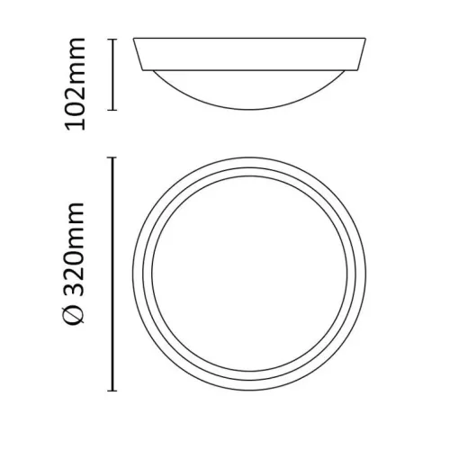 Asalite LED Cseppálló Lámpa IP65 30W 4000K (2200 lumen) Kerek-5999565664855 3 kép
