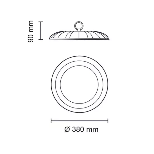 Asalite Prémium LED Csarnokvilágító 200W 4500K (30000 lumen)-5999565665548 6 kép