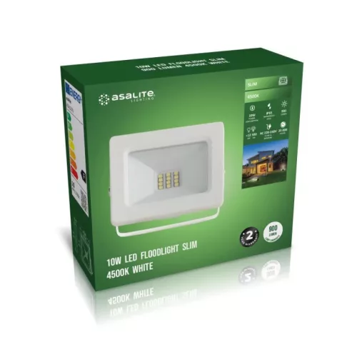 Asalite LED Fehér Reflektor Slim 10W 4500K (900 lumen)-5999565666019 3 kép