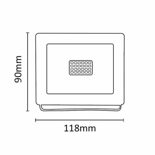 Asalite LED Fehér Reflektor Slim 20W 4500K (1800 lumen)-5999565666064 5 kép