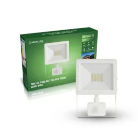 Asalite LED Fehér Reflektor Slim 30W 4500K (2700 lumen) + Mozgásérz-5999565666125 2 kép