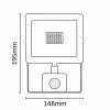 Asalite LED Fehér Reflektor Slim 30W 4500K (2700 lumen) + Mozgásérz-5999565666125 5 kép