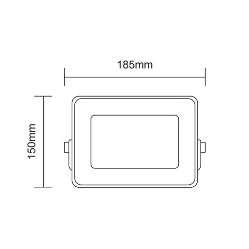Asalite LED Reflektor Slim 50W 4500K (4500 lumen)-5999565666651 5 kép