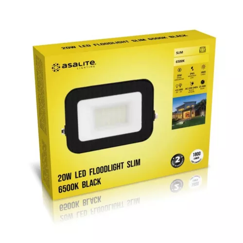 Asalite LED Reflektor Slim 20W 6500K (1800 lumen)-5999565666590 3 kép