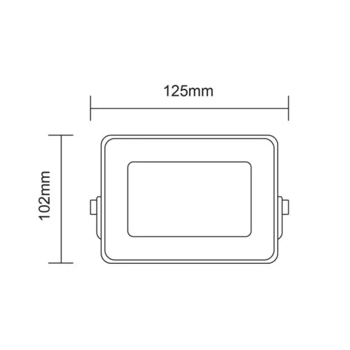 Asalite LED Reflektor Slim 20W 6500K (1800 lumen)-5999565666590 5 kép