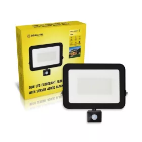 Asalite LED Reflektor Slim 50W 4500K (4500 lumen) + Mozgásérzékelő-5999565666910 2 kép