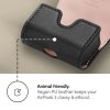 AirPods 3 Spigen Cyrill Mini Bag bőr tok fekete (ASD02158)-8809756640308 7 kép