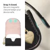 AirPods 3 Spigen Cyrill Mini Bag bőr tok fekete (ASD02158)-8809756640308 8 kép