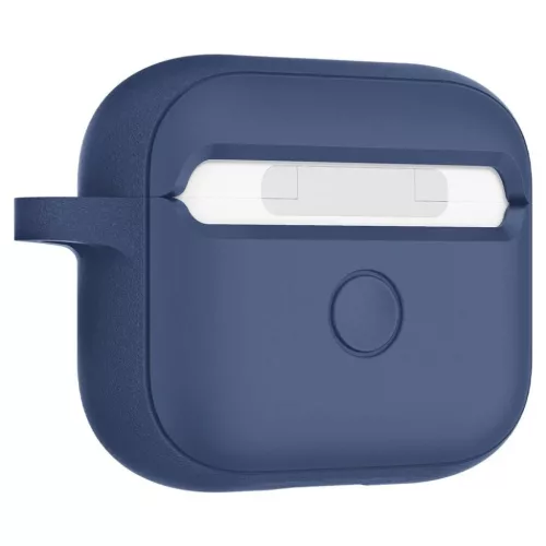 Apple Airpods 3 Spigen Silicone Fit tok sötétkék-8809756646850 4 kép