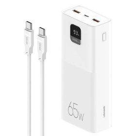 USAMS Powerbank PB68 30000mAh 65WQC3.0+PD Gyors Töltés + USB-C/USB-C-6958444991306 1 kép