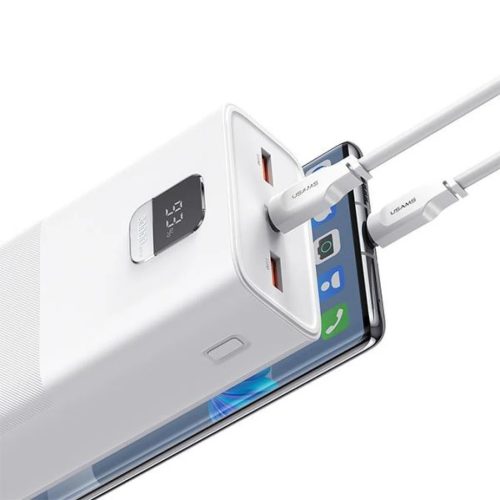 USAMS Powerbank PB68 30000mAh 65WQC3.0+PD Gyors Töltés + USB-C/USB-C-6958444991306 4 kép