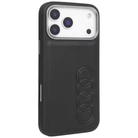 iPhone 17 Pro Max fekete Audi TT szintetikus bőr MagSafe tok-6955250228930 2 kép
