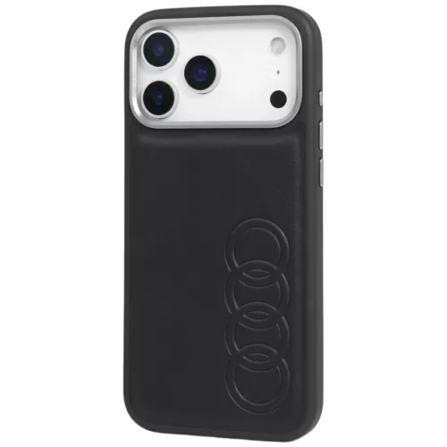  iPhone 17 Pro Max fekete Audi TT szintetikus bőr MagSafe tok-6955250228930 3 kép