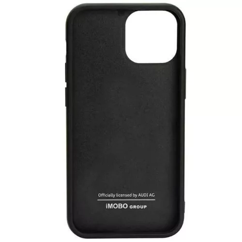  iPhone 11 / Xr 6.1" fekete/fekete Audi Carbon Fiber Stripe keménytok-6955250224864 4 kép