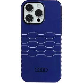  iPhone 15 Pro Max kék Audi IML MagSafe tok