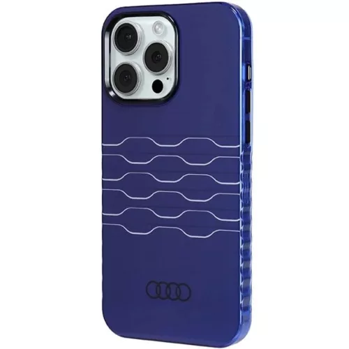  iPhone 15 Pro Max kék Audi IML MagSafe tok-6955250227186 2 kép