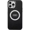  iPhone 13 Pro / 13 Fekete Audi IML Nagy Logós MagSafe tok
