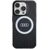  iPhone 14 Pro fekete Audi IML Big Logo MagSafe tok
