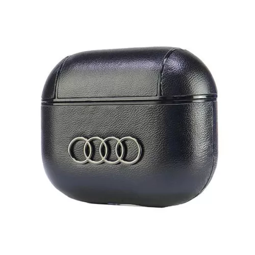  AirPods 3 Fekete Audi Leather Big Logo tok-6955250228268 2 kép