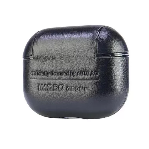  AirPods 3 Fekete Audi Leather Big Logo tok-6955250228268 6 kép