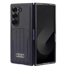  Samsung Galaxy Z Fold 6 Fekete Audi szintetikus bőrből készült Ma-6955250228282 1 kép
