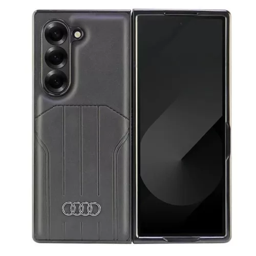  Samsung Galaxy Z Fold 6 Fekete Audi szintetikus bőrből készült Ma-6955250228282 2 kép