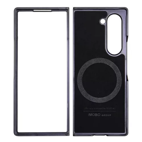  Samsung Galaxy Z Fold 6 Fekete Audi szintetikus bőrből készült Ma-6955250228282 7 kép