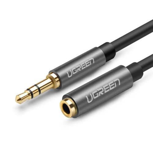 Ugreen AV118 AUX Jack audio adapter 3.5mm 2m fekete (AV118 10594)-6957303815944 1 kép