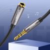 Ugreen AV118 AUX Jack audio adapter 3.5mm 2m fekete (AV118 10594)-6957303815944 6 kép