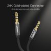 Ugreen AV119 3.5mm jack audio kábel 0.5m ezüst-6957303817320 2 kép