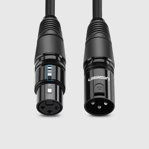 Ugreen mikrofon hosszabbító, toldó kábel XLR (aljzat) - XLR (aljza-6957303827084 1 kép