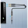 Ugreen 3.5mm elosztó, adapter audio és mikrofon jelre 20Cm fekete (A-6957303828999 2 kép
