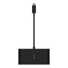 Belkin USB-C Multimédia + töltőadapter, HUB elosztó (ETHERNET - HD-745883799107 2 kép