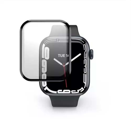 Apple Watch 7/8 41mm Next One 3D kijelzővédő üvegfólia matt-6427157003724 1 kép