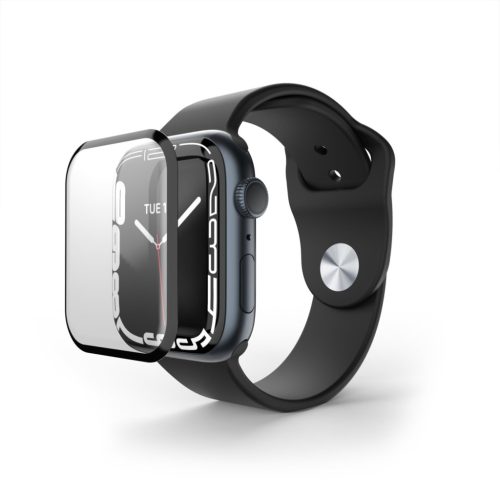 Apple Watch 7/8 45mm Next One 3D kijelzővédő üvegfólia matt-6427157003731 3 kép
