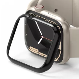 Apple Watch 7 (45 mm) Ringke Bezel Styling káva dísz fekete-8809848201646 7 kép