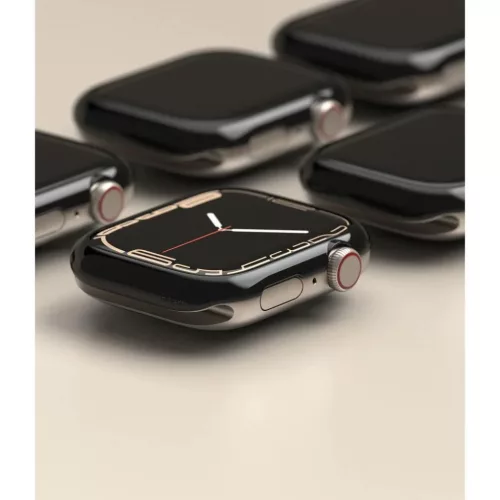 Apple Watch 7 (45 mm) Ringke Bezel Styling káva dísz fekete-8809848201646 6 kép