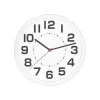 Home AWC250WH fali óra, üveg előlap, kontrasztos, jól leolvasható-5999084971717 2 kép