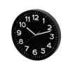 Home AWC300BK fali óra, üveg előlap, kontrasztos, jól leolvasható-5999084971731 1 kép