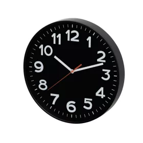 Home AWC300BK fali óra, üveg előlap, kontrasztos, jól leolvasható-5999084971731 1 kép