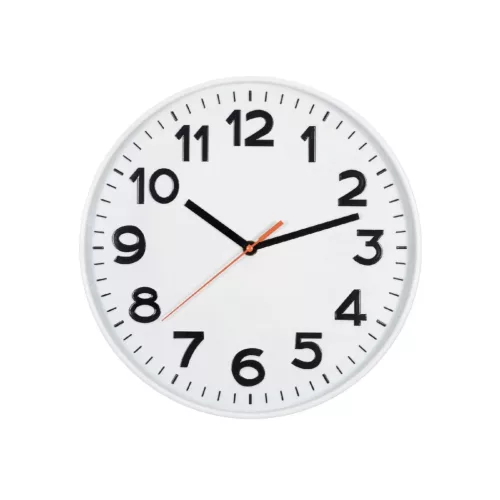 Home AWC300WH fali óra, üveg előlap, kontrasztos, jól leolvasható-5999084971724 3 kép