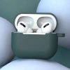 AirPods 3 tok szilikon puha tok + karabiner sötétkék-9145576230749 7 kép