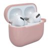 AirPods 3 tok szilikon puha tok + karabiner rózsaszín-9145576230732 2 kép