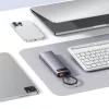 HUB 11in1 Baseus Metal Gleam Series USB-C to USB-C PD / 3x USB-A 3.0 /-6932172636562 9 kép