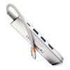 Baseus UltraJoy Series AIR 5-Portos HUB elosztó adapter Type-C - HDMI-6932172650926 6 kép