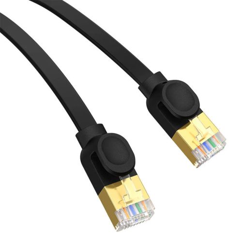 Baseus Cat 7 10Gb Ethernet RJ45 kábel 3m fekete-6932172637170 3 kép