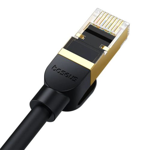 Baseus Hálózati kábel Cat.8, Ethernet RJ45, 40 Gbps, 1,5m (fekete)-6932172646646 5 kép
